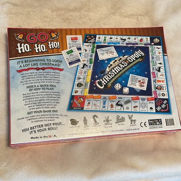 Christmas-Opoly Board Game - NIB - Picture 3 of 3